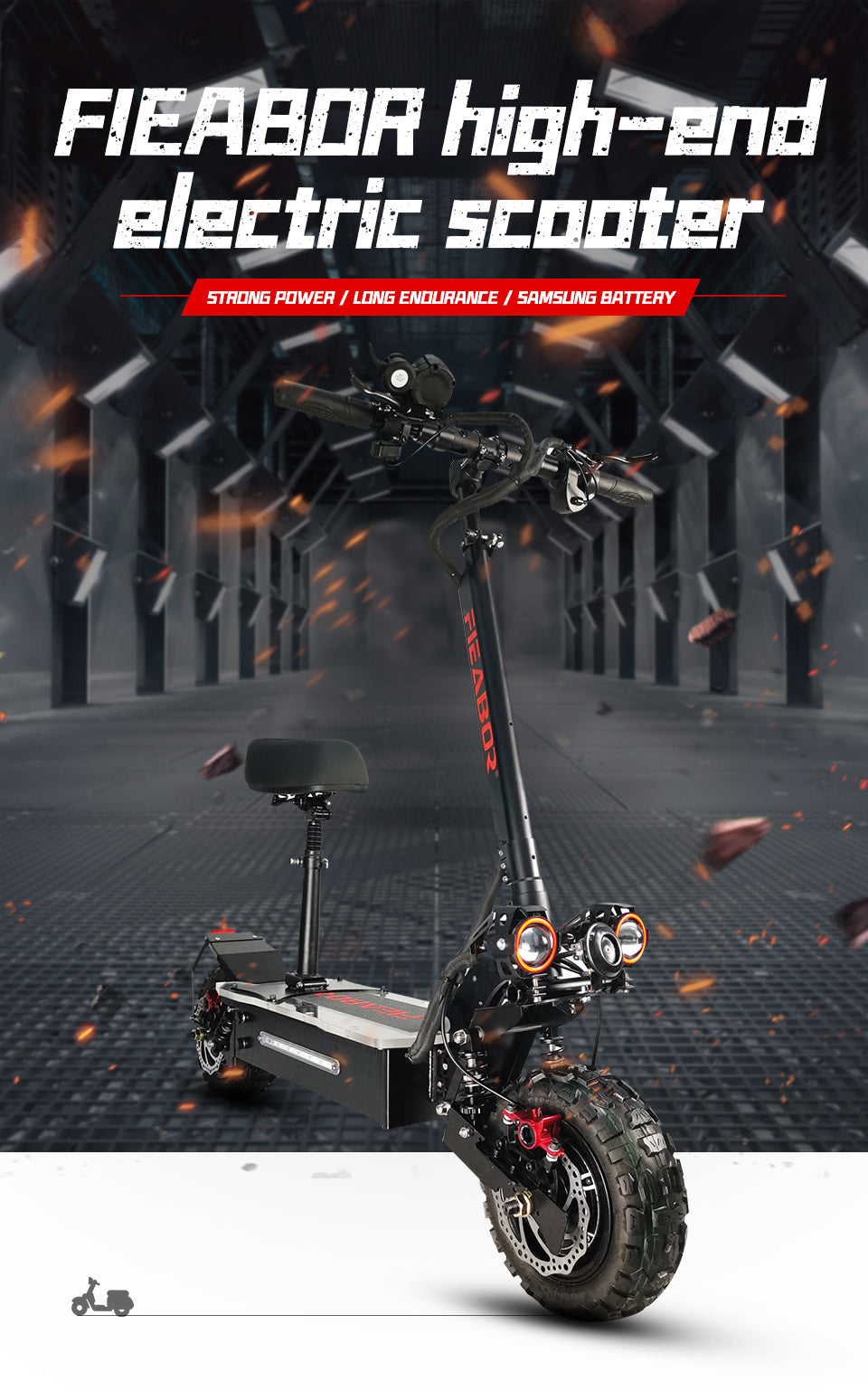 Bestselling in Europe and America convenient for going out high-end electric scooter